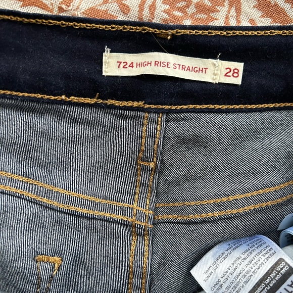 High Rise Straight Jeans - Picture 5 of 5
